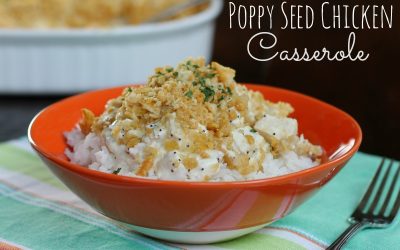 Poppy Seed Chicken Casserole