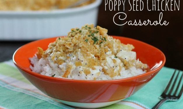 Poppy Seed Chicken Casserole