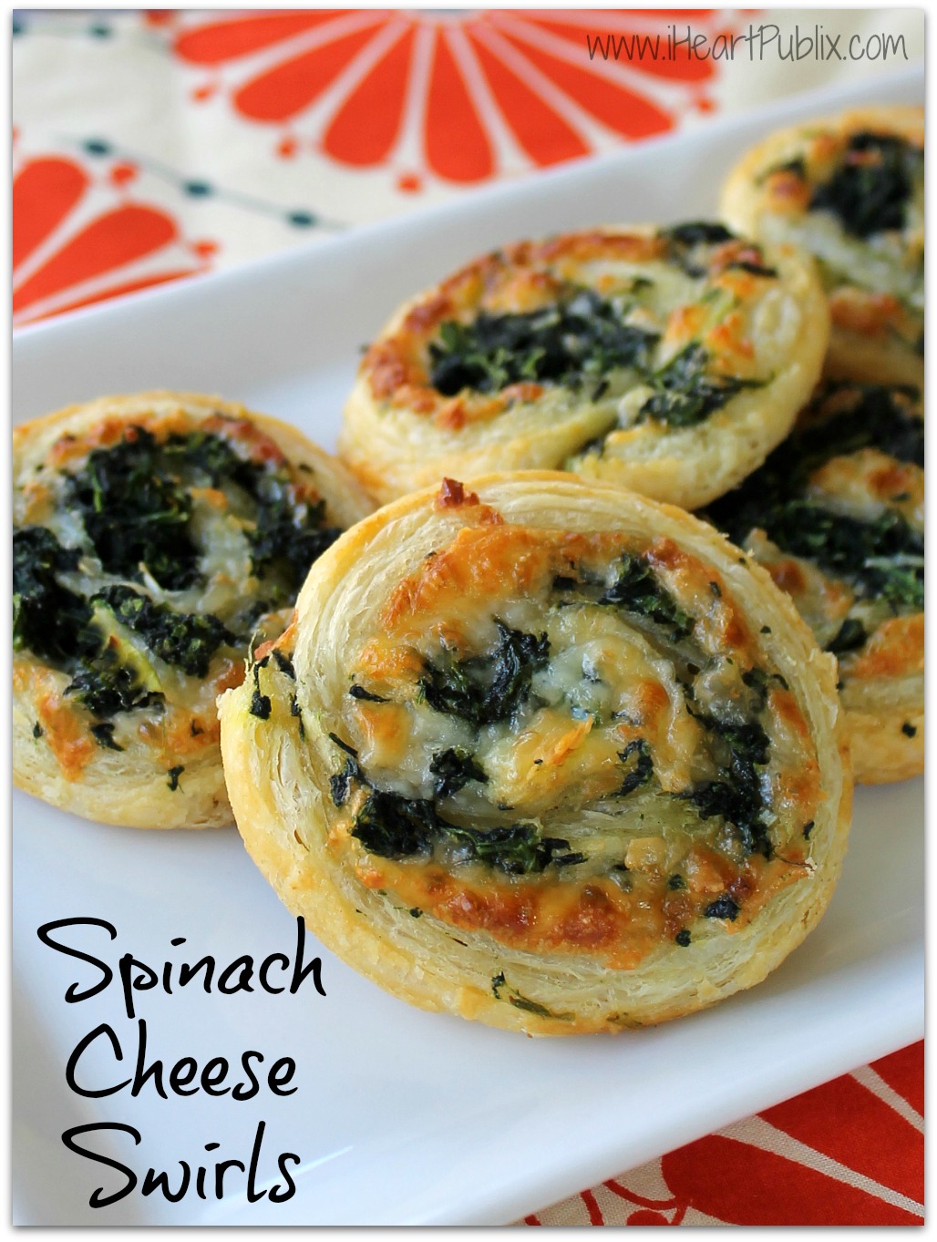 Spinach Cheese Swirls