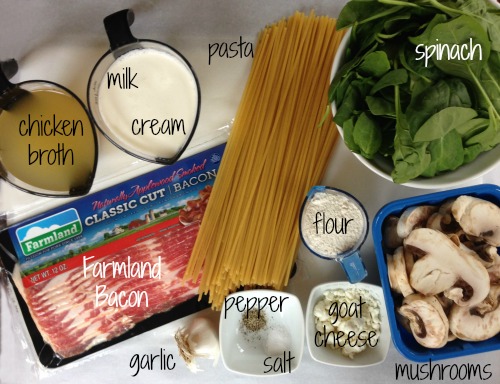 pasta ingredients