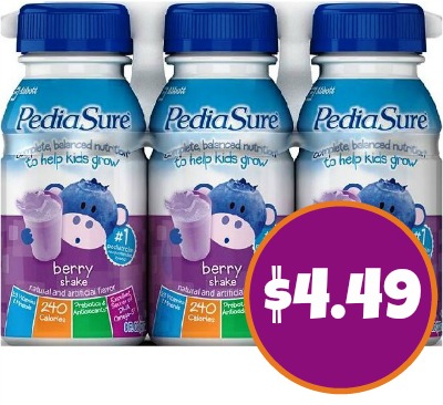 Great PediaSure Shake Deals at Publix – Only $4.49