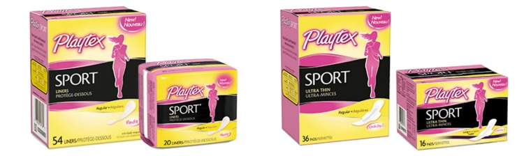 playtex sport liners pads