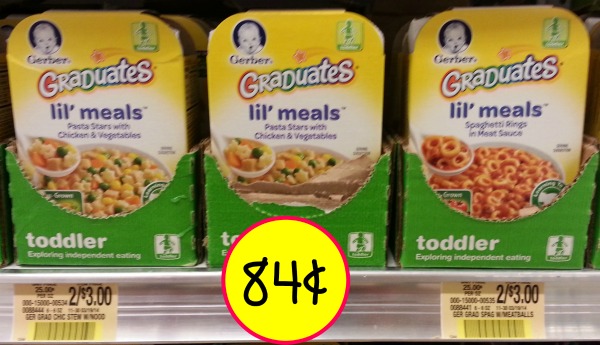 gerber pick up foods