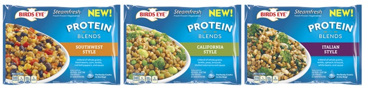 Birds eye protein blends