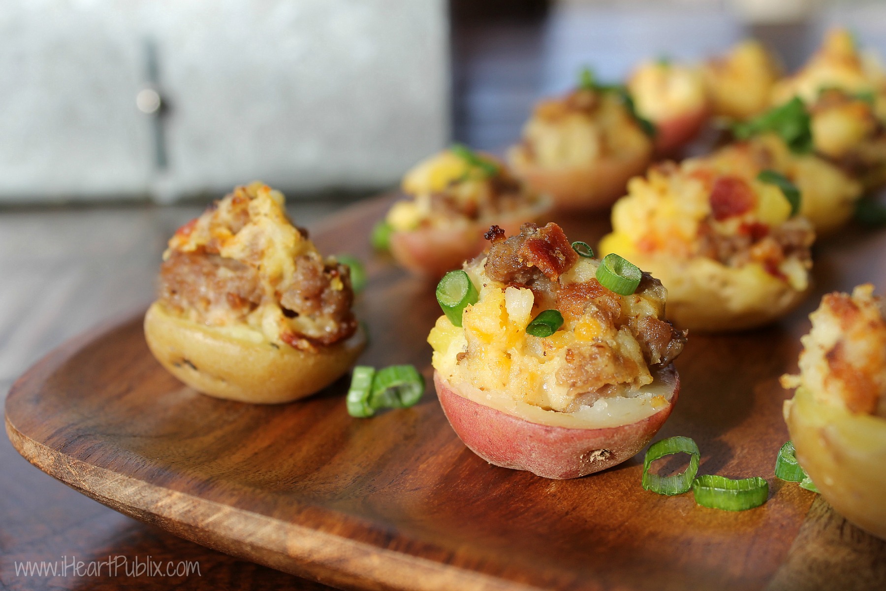 Overloaded Stuffed Potato Bites