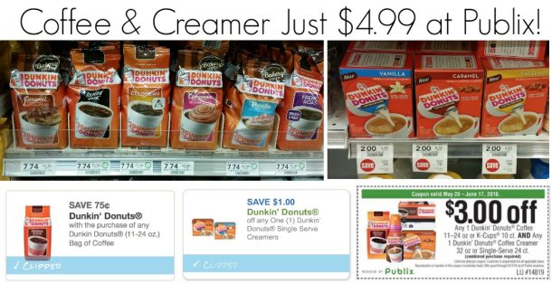 Fantastic Savings On Dunkin’ Donuts® Coffee &amp; Creamers With The New ...