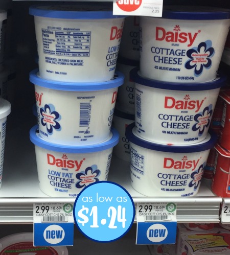 New Daisy Cottage Cheese Coupon Cash Back Offer As Low As 1 24