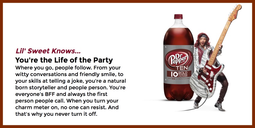 Save On Dr Pepper At Publix Take The Lil Sweet Quiz To See Which Diet Dr Pepper Hits Your Sweet Spot