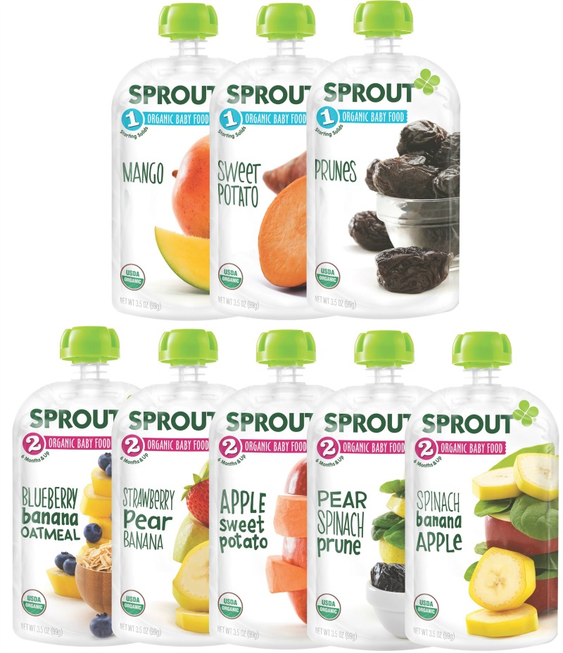 Sprout pouches