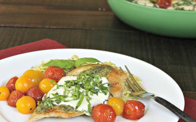 Easy Baked Caprese Chicken – Get Closer to Dinner With The Great Taste Of Buitoni Pasta & Sauces