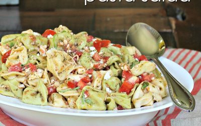 Tomato Basil Pasta Salad – Quick & Convenient With Buitoni Pasta & Sauce!