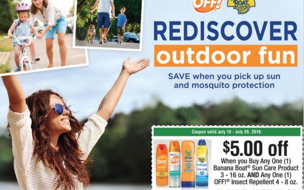 Rediscover Outdoor Fun With Great Protection From Banana Boat® & OFF!® Products At A Fantastic Price At Publix