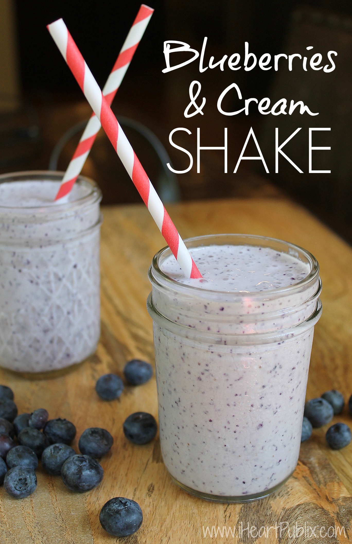 Blueberries & Cream Shake