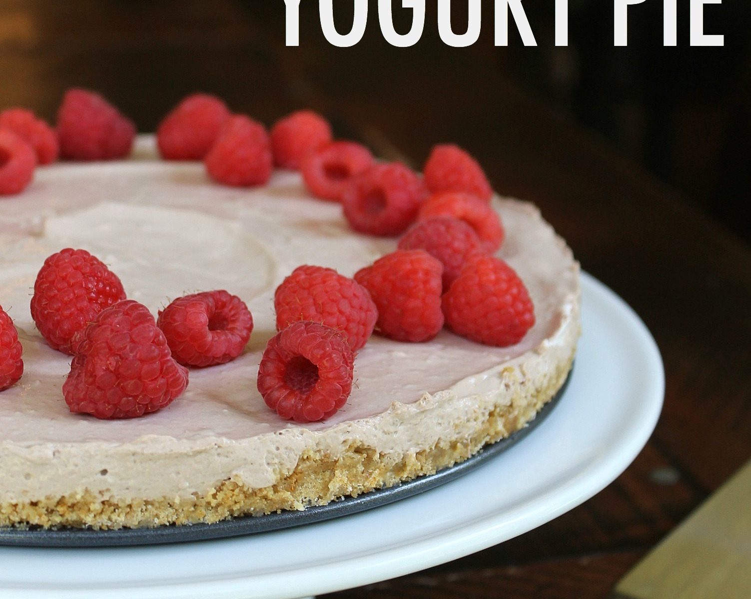 Chocolate Raspberry Yogurt Pie – A Delicious Dessert Option Made With Carnation Breakfast Essentials®