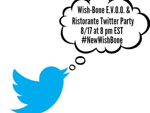 Great Deal Coming Up On Wish-Bone E.V.O.O. or Ristorante Italiano Dressing + RSVP For My Twitter Party!