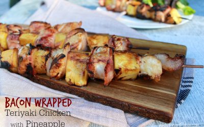 Bacon Wrapped Teriyaki Chicken with Pineapple – Made With The Great Taste Of Wright Brand Bacon
