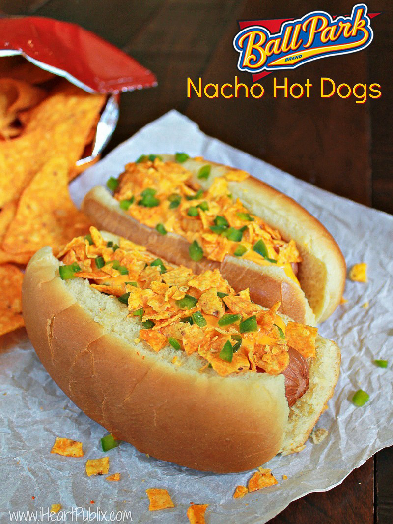Ball Park Nacho Dogs Recipe + Save On Ball Park Hot Dogs At Publix!