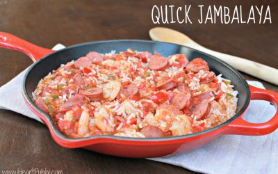 Quick Jambalaya Recipe – Fantastic Deal On Hillshire Farm® Smoked Sausage In Upcoming Publix Ad