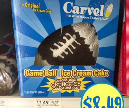 Great Deal On The Carvel Game Ball Cake At Publix + 25 Readers Win A FREE Cake Coupon (Valued At $25)
