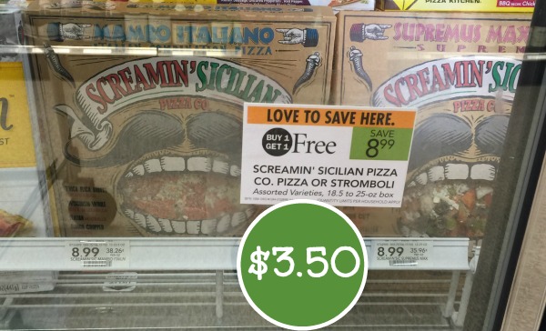 Screamin’ Sicilian Pizza coupon, I Heart Publix