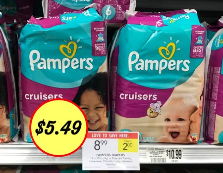 pampers discount