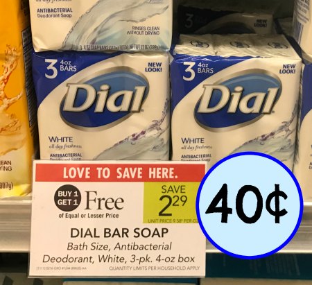 Dial Bar Soap - Just 40¢ At Publix