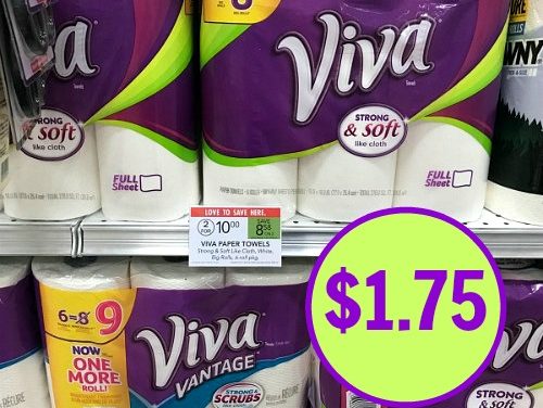 Fantastic Deal On Viva Paper Towels At Publix