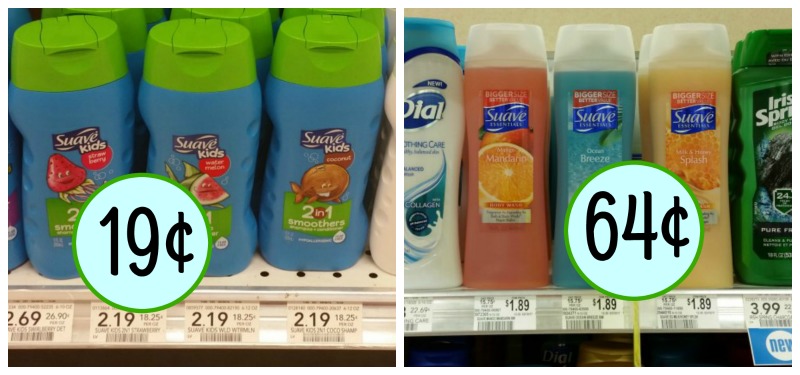 Super Deal On Suave Hair Care Body Wash At Publix As Low As 19