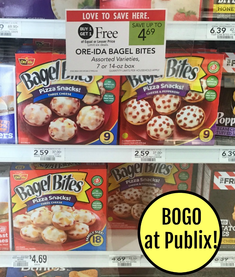 Stock Up On Tasty BAGEL BITES® During The Publix BOGO Sale Adorably