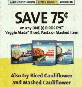 New BIRDS EYE® Veggie Made™ Coupon Means A Great Discount On Tasty ...