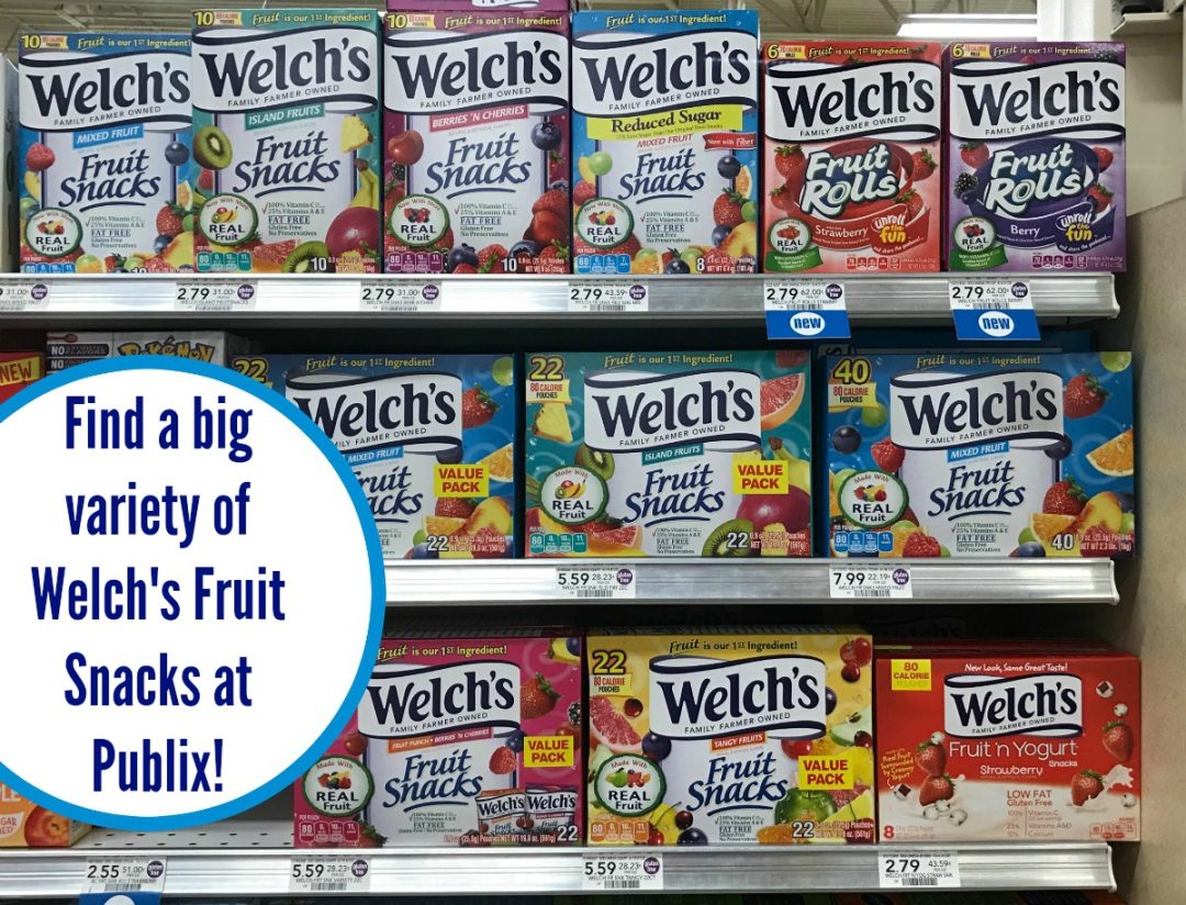 Reach For Welch’s Fruit Snacks Get Great Taste Made With Real Fruit