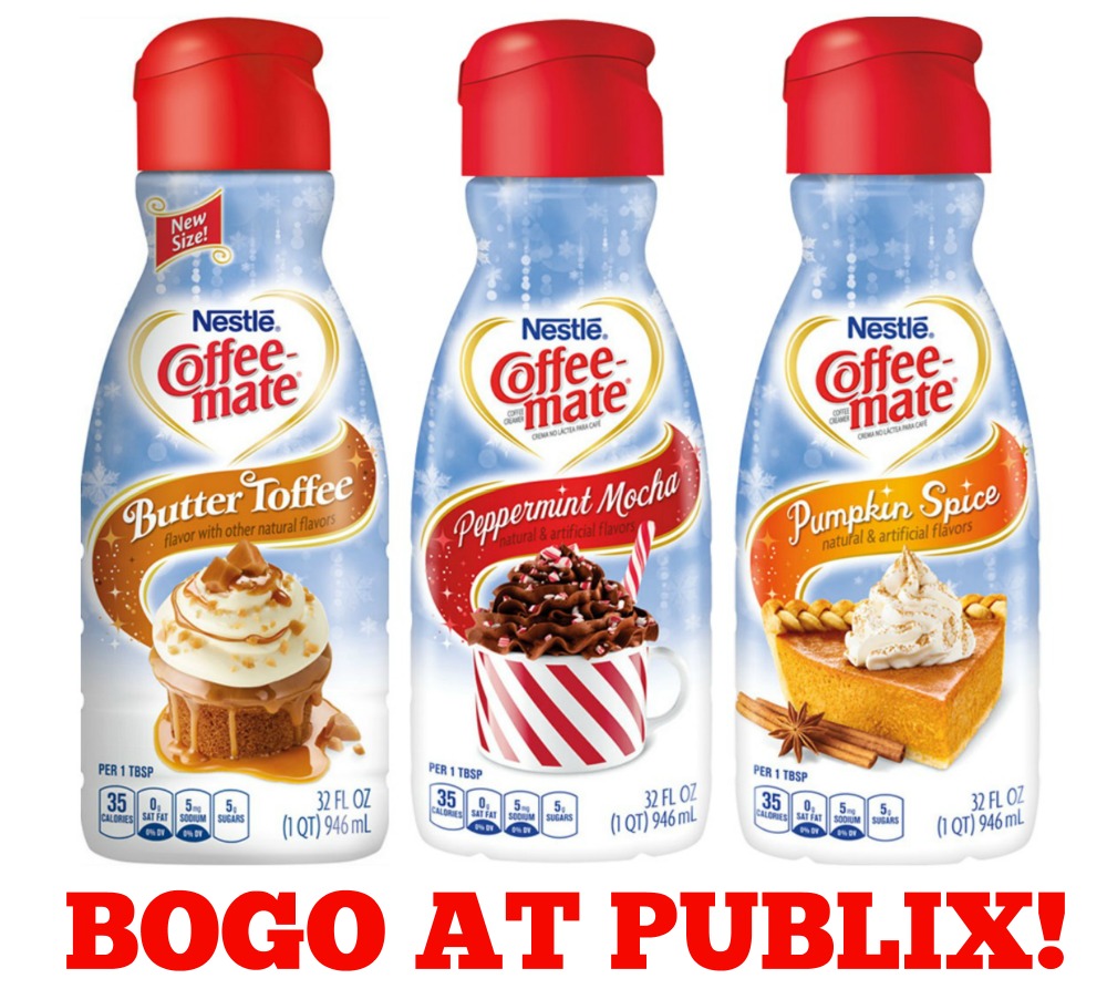 Stock Up With The Coffeemate BOGO At Publix + TEN Readers