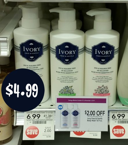 Ivory Free Gentle Body Wash Coupon For The Publix Sale Save 4