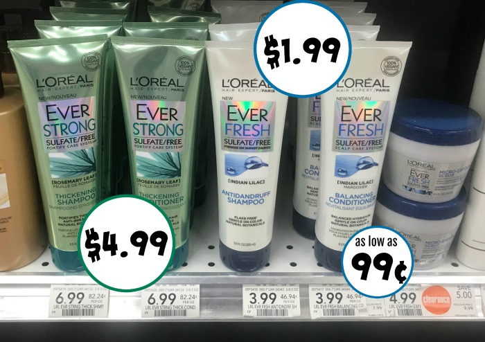 Big 2 L Oreal Ever Hair Product Coupon Nice Deal At Publix