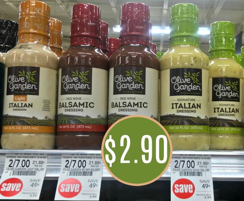 Olive Garden Salad Dressing Only 2 90 At Publix