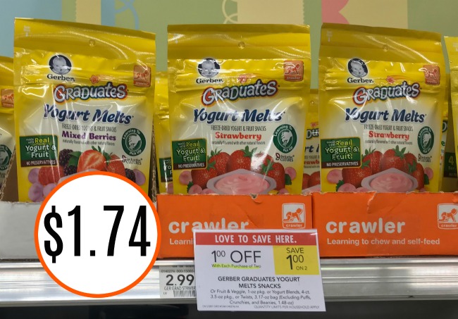 gerber graduates yogurt