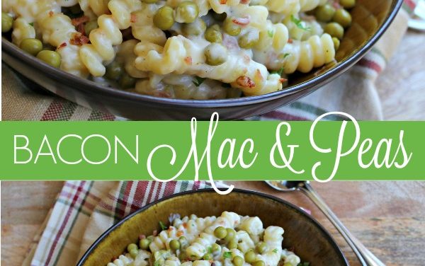 Bacon Mac & Peas – Delicious Recipe For The Le Sueur Peas Sale Happening Now At Publix!