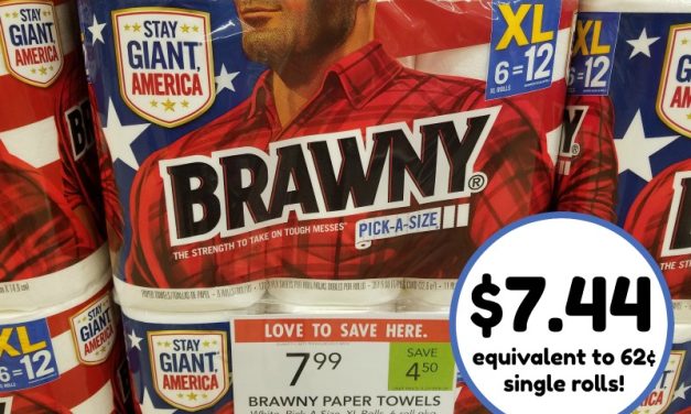 Still Time To Grab A Great Deal On Brawny Paper Towels At Publix – Save Over $5!