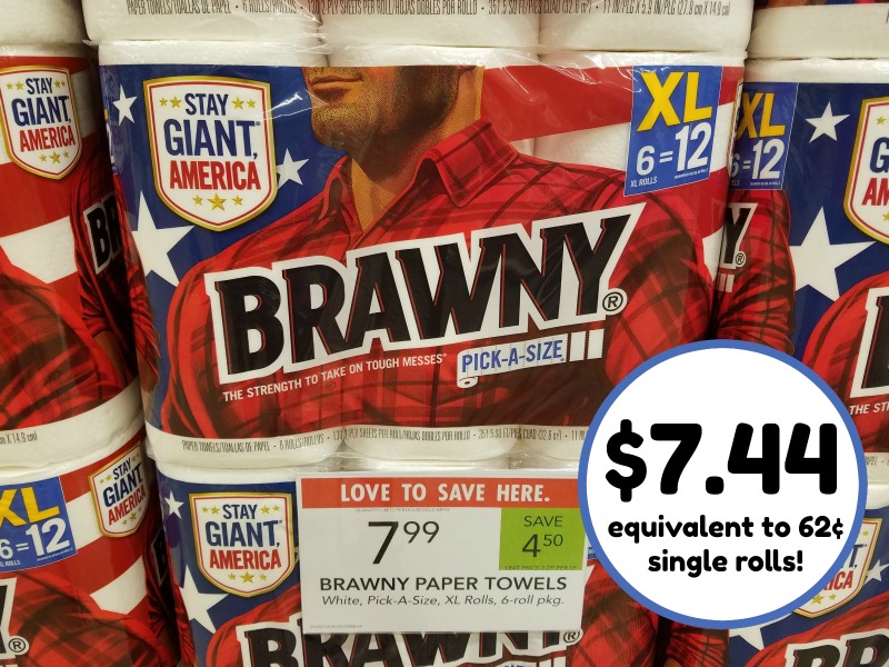 Still Time To Grab A Great Deal On Brawny Paper Towels At Publix – Save Over $5!