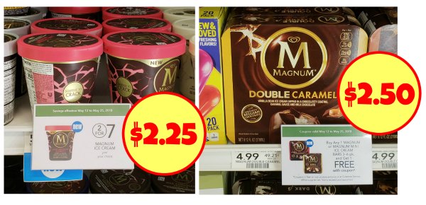 Magnum Ice Cream Pints - Just $2.25 At Publix (Less Than Half Price!)