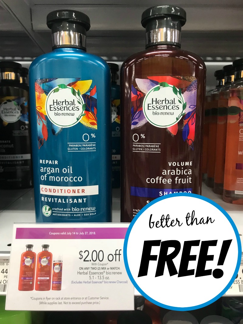 Herbal Essences Bio Renew Shampoo Or Conditioner Better Than Free At Publix
