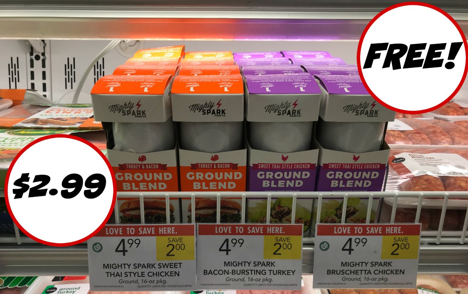 FREE Mighty Spark Ground Meat At Publix – New Coupon! - iHeartPublix