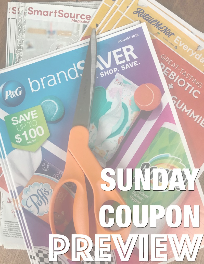 Sunday Coupon Preview For 10 7 Two Inserts