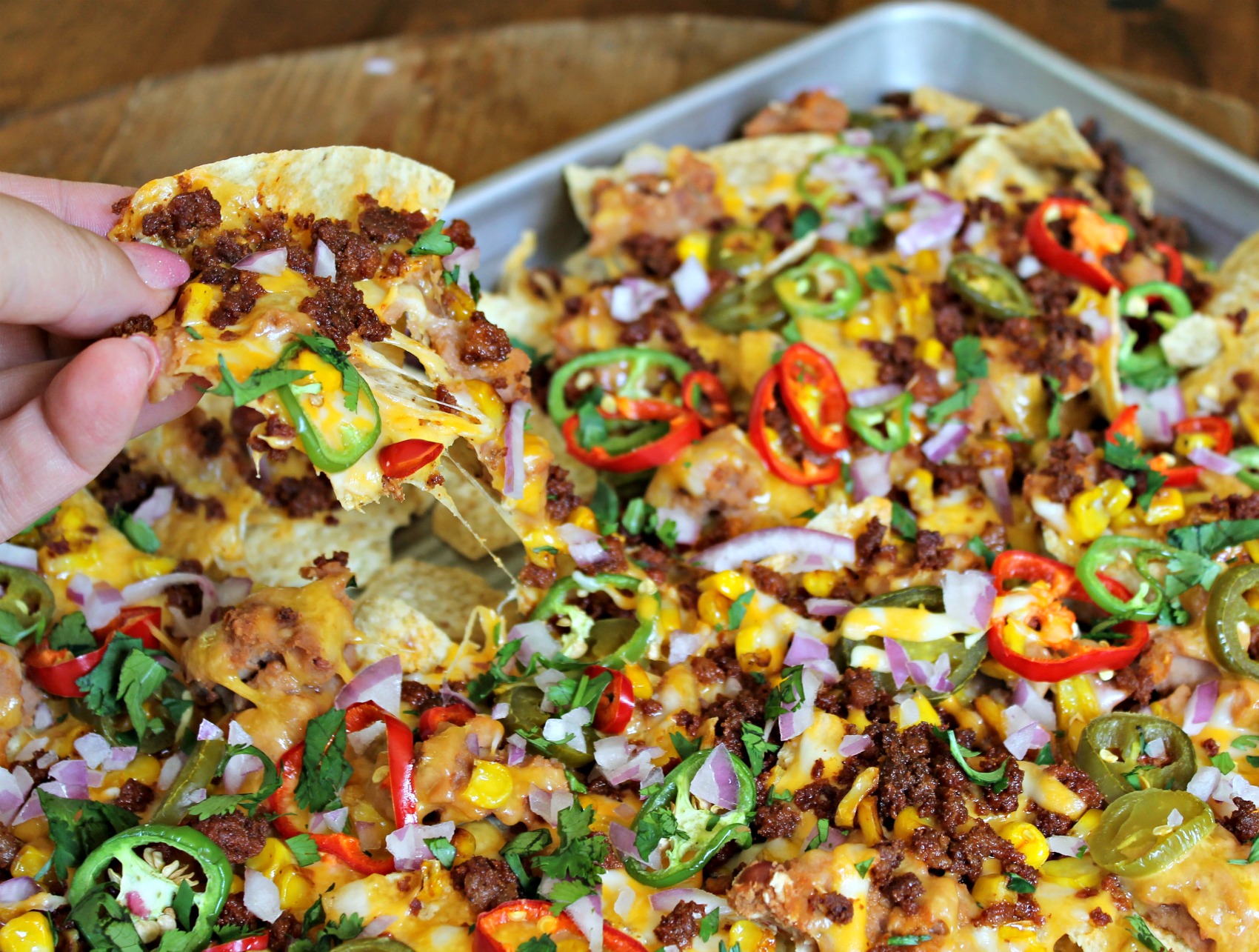 Spicy Loaded Nachos Made With Tillamook Cheese Save 1 50 On Your Cheese Purchase At Publix