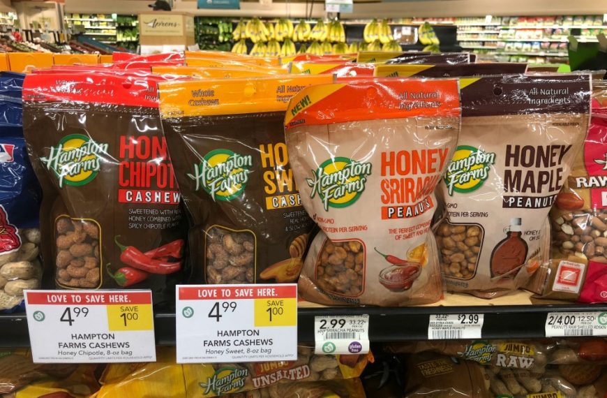 Pick Up A Great Deal On Hampton Farms Cashews Perfect As A Snack Or