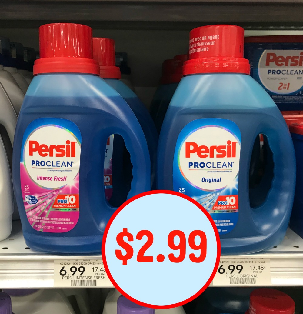 New Persil Coupon To Go With The Publix Coupon Detergent Just 2.99