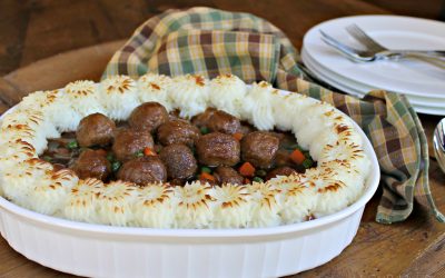 Shortcut Meatball Shepherd’s Pie Recipe To Go With The Armour Meatball BOGO Sale