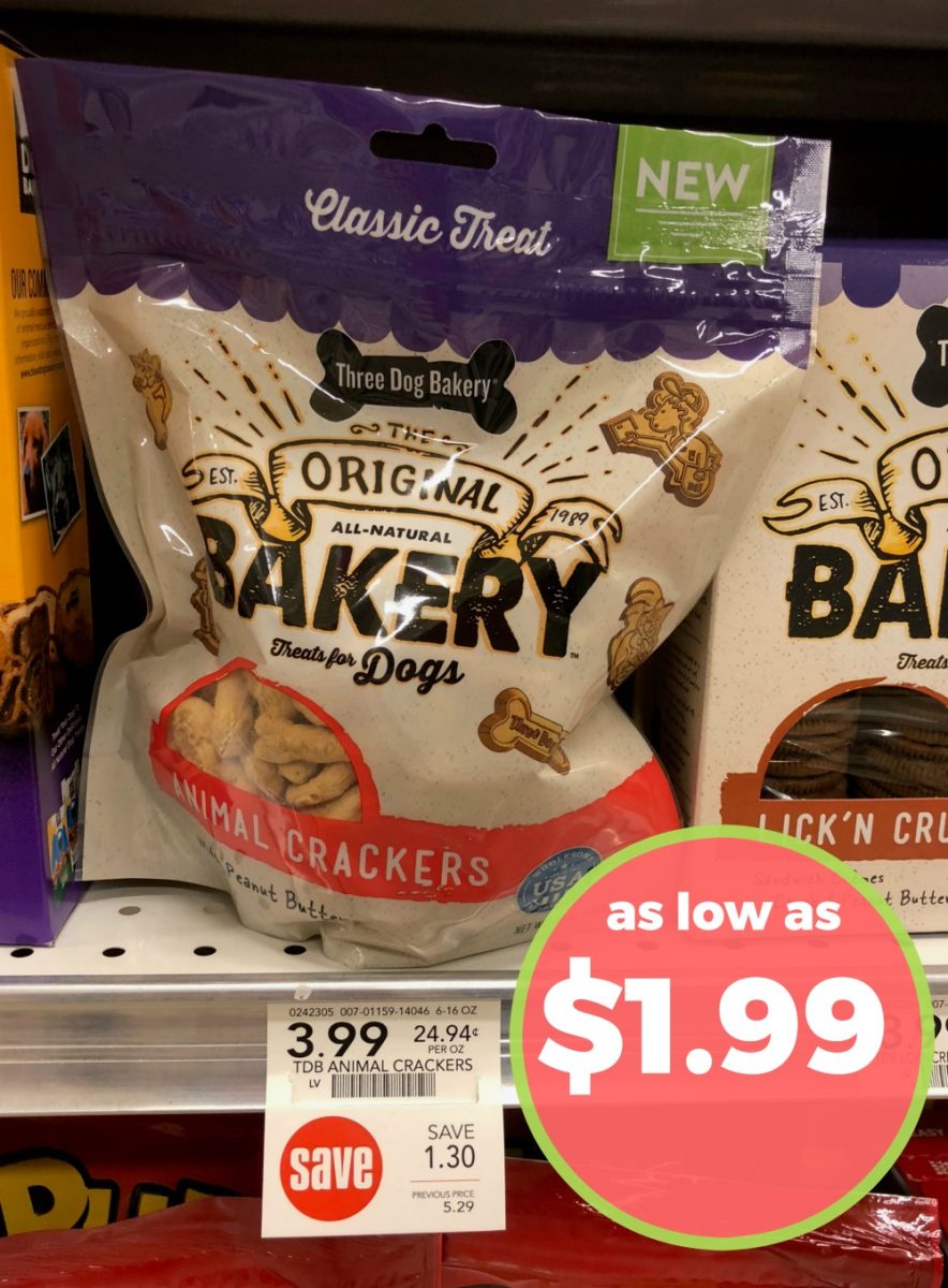 Can’t Miss Deal On Three Dog Bakery Animal Crackers Treats Available At