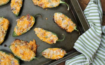 Bacon, Ranch & Shrimp Stuffed Jalapeños – Pick Up Big Savings On Arla Cream Cheese For This Recipe With The New Coupon!