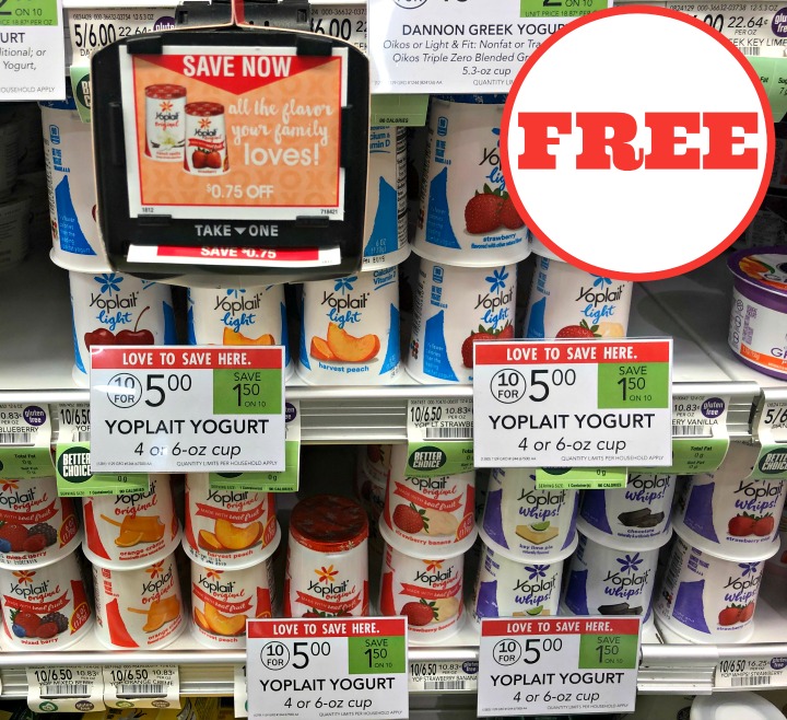 Yoplait Yogurt Cups, I Heart Publix